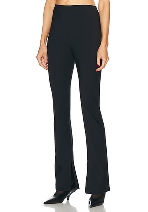 EAVES Amar Tech Suiting Legging in Black - Black. Size L (also in M, XL, XS, XXS).