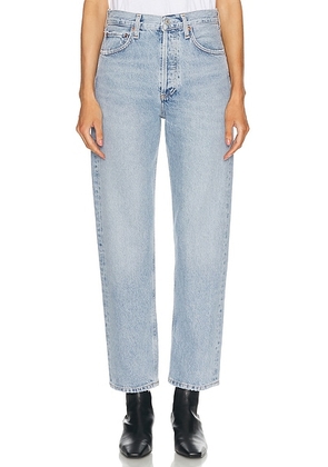 AGOLDE 90s Mid Rise Loose Fit Jeans in Force - Denim-Light. Size 31 (also in ).