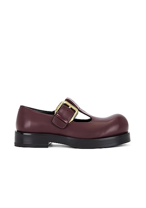 Bottega Veneta Helium Loafer in Jam - Burgundy. Size 36 (also in 36.5, 37.5, 38.5, 39, 39.5, 40, 41).