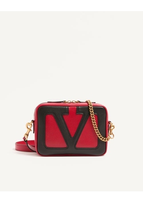 Valentino Garavani Valentino Garavani Viva Superstar Nappa Crossbody Bag Woman RED/BLACK UNI