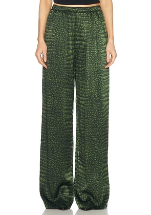 Balenciaga Pyjama Pant in Green - Green. Size 38 (also in ).