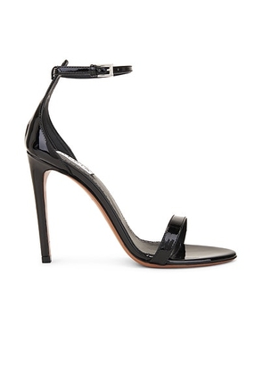 ALAÃA Ankle Strap Sandal in Noir - Black. Size 37 (also in 36, 38).