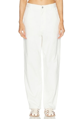 Carhartt WIP Norris Single Knee Pant in Wax - White. Size 25 (also in ).
