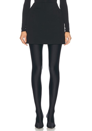 Balenciaga Hourglass Mini Skirt in Black - Black. Size 42 (also in 40).