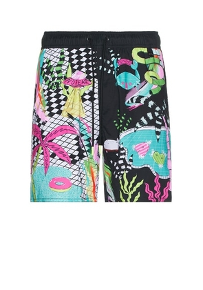Agua Bendita Joe Plash Trunk in Multicolor - Black. Size 36 (also in ).