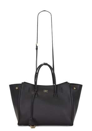 Balenciaga Hampton Small Carry All Bag in Black - Black. Size all.