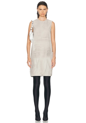Balenciaga Cargo Sack Dress in Light Beige - Beige. Size 36 (also in 34, 40).