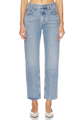 AGOLDE Valen Mid Rise Vintage Straight Jeans in Harmonic - Denim-Light. Size 27 (also in 24, 26, 32).