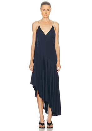 ALAÏA ALAΪA Asymmetrical Dress in Encre - Navy. Size 36 (also in ).