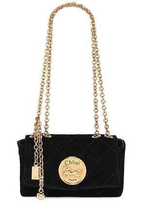 Chloe Heritage Bag in Black - Black. Size all.