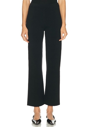 EAVES Suri Knit Pant in Black - Black. Size L (also in M, S, XL, XS, XXS).