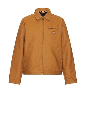 Dickies Canvas Jacket in Brown Duck - Tan. Size XL/1X (also in ).