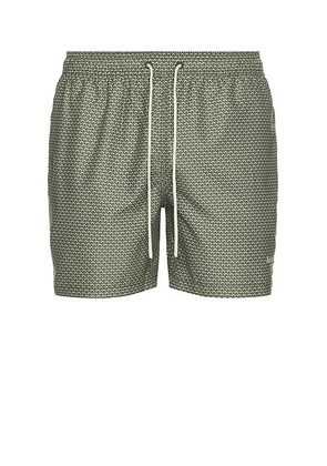 Barbour Shell Swim Short in Olive - Olive. Size S (also in ).