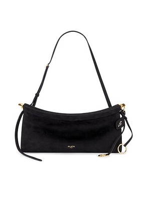 ALAÏA Medium East West Bag in Noir - Black. Size all.