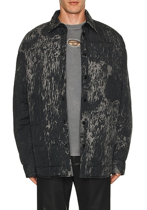 Diesel Boch Jacket in Deep & Black - Black. Size 50 (also in 46).