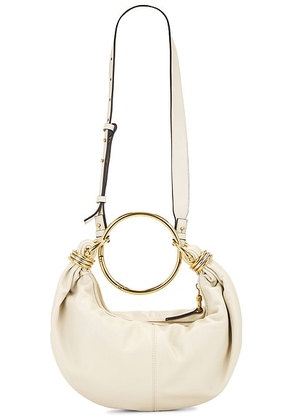 Chloe Bracelet Bag in Vegetal Beige - Cream. Size all.