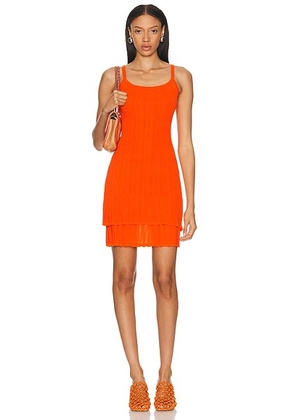A.L.C. Lex Dress in Poppy - Orange. Size M (also in L, S).
