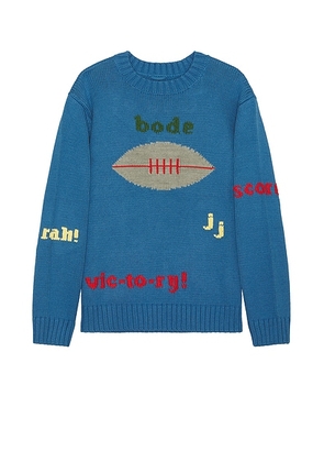 BODE Spirit Sweater in Blue - Blue. Size L (also in ).