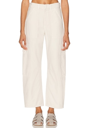 Citizens of Humanity Marcelle Cargo Pant in Almondette - Cream. Size 25 (also in 23, 24, 26, 27, 28, 29, 31, 32, 33, 34).