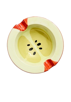Edie Parker Seeded Ashtray in Red Apple - Red. Size all.