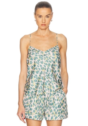 ERES Awara Top in Fauve Translucide - Sage. Size 36 (also in 40, 42).