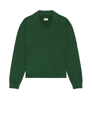 BODE Crew Polo in Dark Green - Green. Size M (also in XL/1X, XXL/2X).