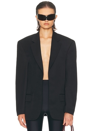 Balenciaga Tailored Jacket in Black - Black. Size 2 (also in 3, 4).