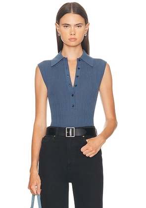 A.L.C. Ollie Top in Steel Blue - Blue. Size XS (also in ).