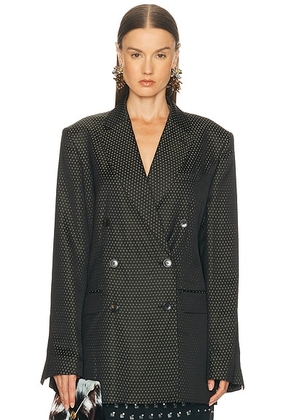 Dries Van Noten Bafya Jacket in Black - Black. Size 34 (also in 36, 40, 42).