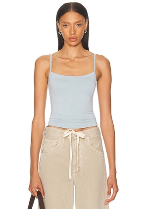 Eterne 90's Tank Top in Dusty Blue - Baby Blue. Size L (also in M, XL).