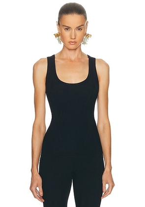 Dries Van Noten Topaza Top in Navy - Navy. Size L (also in M, S).
