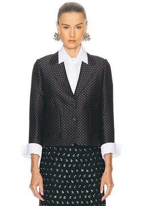 Dries Van Noten Bamis Jacket in Navy - Navy. Size 34 (also in 40, 42).