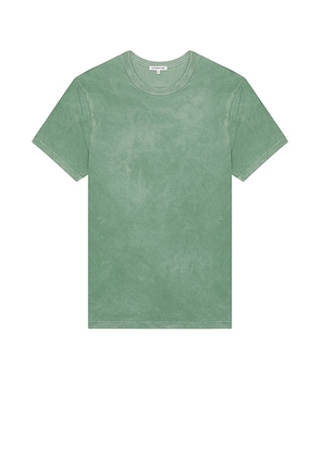 COTTON CITIZEN The Classic Crew Neck Tee in Vintage Lagoon - Green. Size S (also in XL/1X).