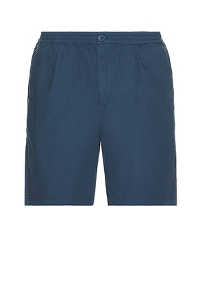 Barbour Rickfell Ripstop Short in Dark Denim - Navy. Size L (also in M, XL/1X).