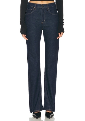 AGOLDE Mid Rise Kick Boot Jeans in Reissue - Blue. Size 23 (also in 24, 25, 26, 27, 28, 29, 30).