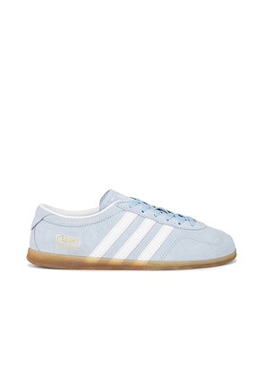 Adidas Originals Gazelle Lo Pro Sneaker in Clear Sky & White - Baby Blue. Size 11 (also in 10, 6, 7, 7.5, 9.5).