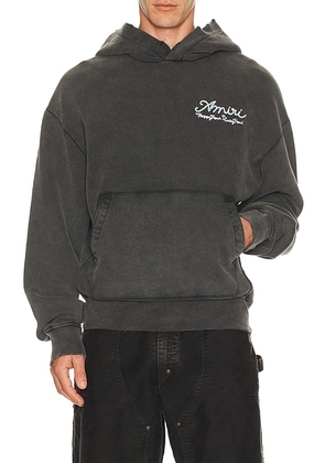 Amiri Neon Lights Hoodie in Black - Black. Size L (also in M, S, XL/1X).