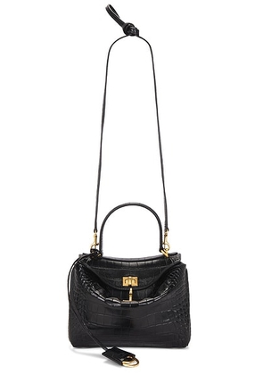 Balenciaga Rodeo Mini Top Handle Bag in Black - Black. Size all.