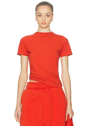 Entire Studios Mini Tee in Cherry - Red. Size M (also in XS).