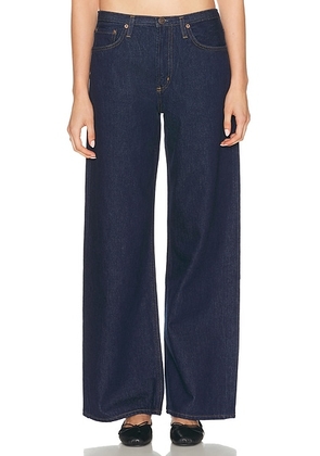 AGOLDE Keira Wide Leg Jeans in Rinse - Blue. Size 24 (also in 25, 26, 27, 28, 29, 30, 31, 32, 33, 34).