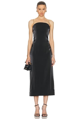JACQUEMUS La Robe Carino in Black - Black. Size 34 (also in ).