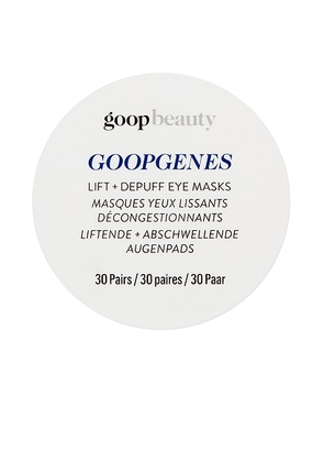 Goop Goopgenes Lift + Depuff Eye Masks in N/A - Beauty: NA. Size all.