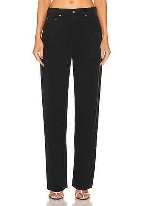 GRLFRND Bella Low Rise Boyfriend in The Mission - Black. Size 24 (also in 25, 26, 27, 28, 29, 31, 32).