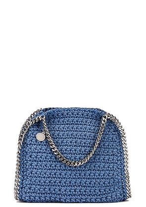 stella mccartney Stella McCartney Mini Crochet Falabella Bag in Denim - Blue. Size all.
