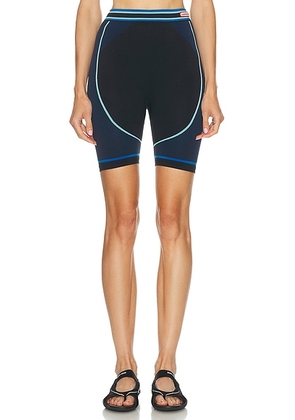 Casablanca Seamless Short in Navy - Black. Size S/M (also in L/XL).