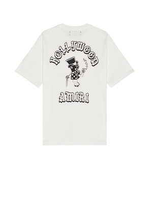Amiri Magic Man Tee in Ivory - White. Size L (also in M, S, XL/1X, XXL/2X).