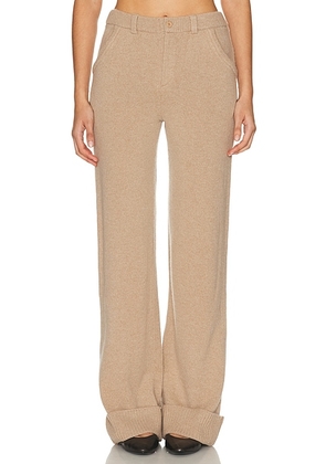 Aya Muse Amar Pant in Tan - Tan. Size L (also in M, S, XS).