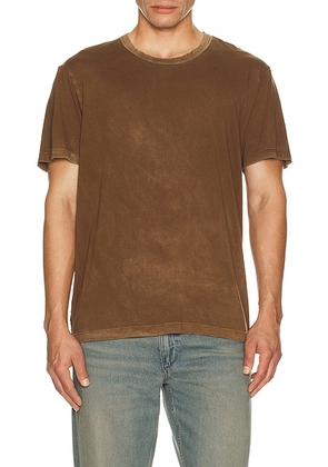 COTTON CITIZEN The Classic Crew Tee in Vintage Hazelnut - Brown. Size L (also in M, XL/1X).