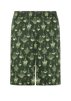 Givenchy Hubert Objects Short in Dark Green - Green. Size 46 (also in 48, 50, 52).