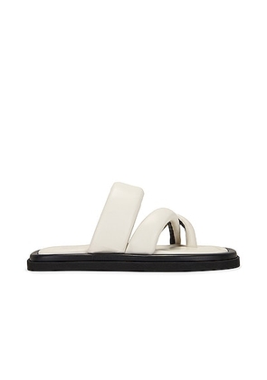 Helsa Puffy Slide in Off White - Cream. Size 35 (also in ).